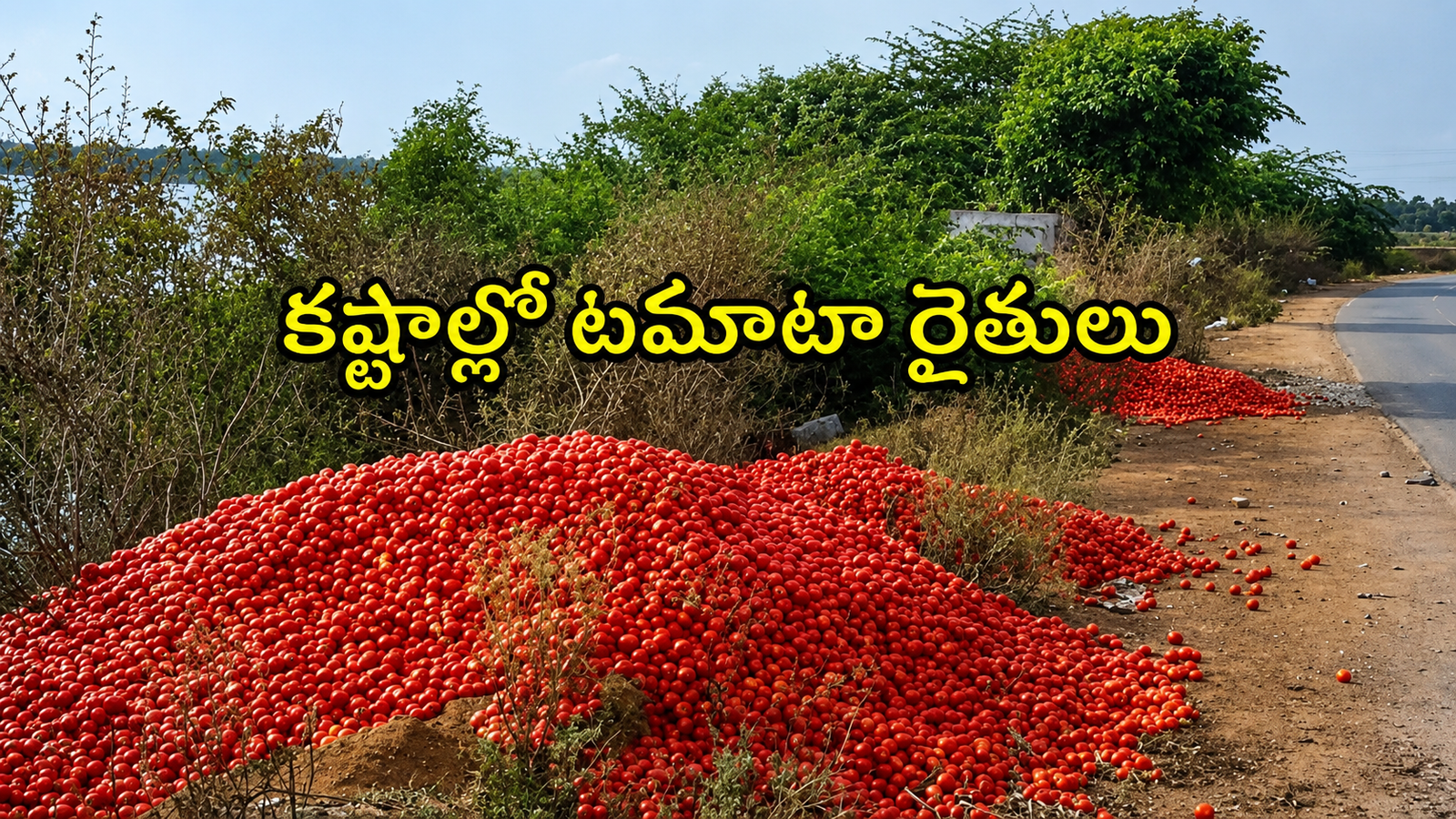 టమోటా రైతుకు కష్టాలే మిగిలాయి!